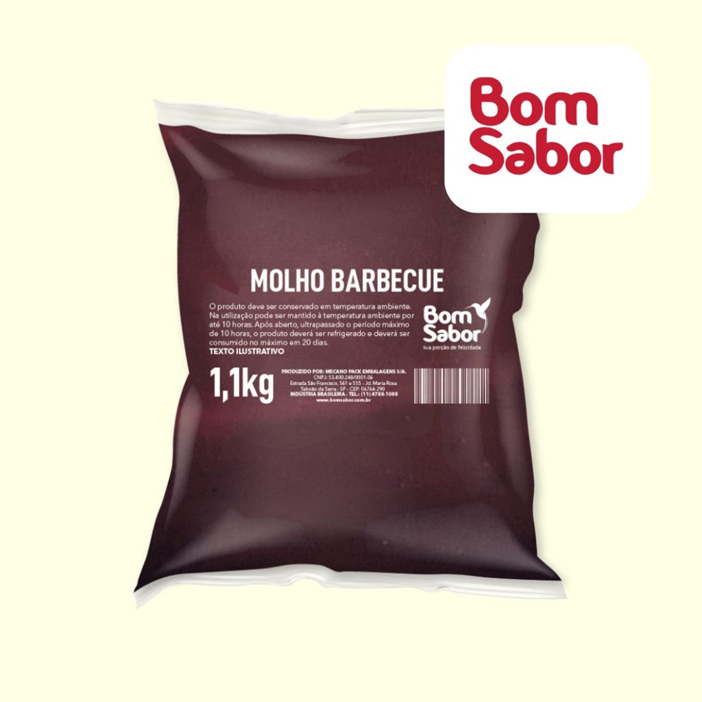BARBECUE - 1,1 KG BOM SABOR