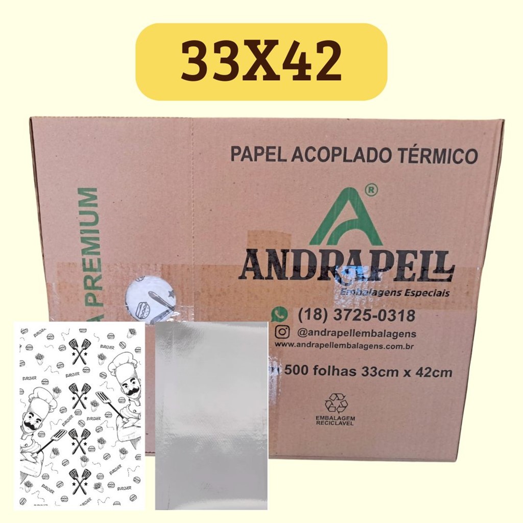 ACOPLADO TERMICO 33x42 500UNI ANDRAPELL