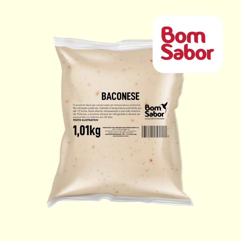BACONESE BOM SABOR 1,01KG
