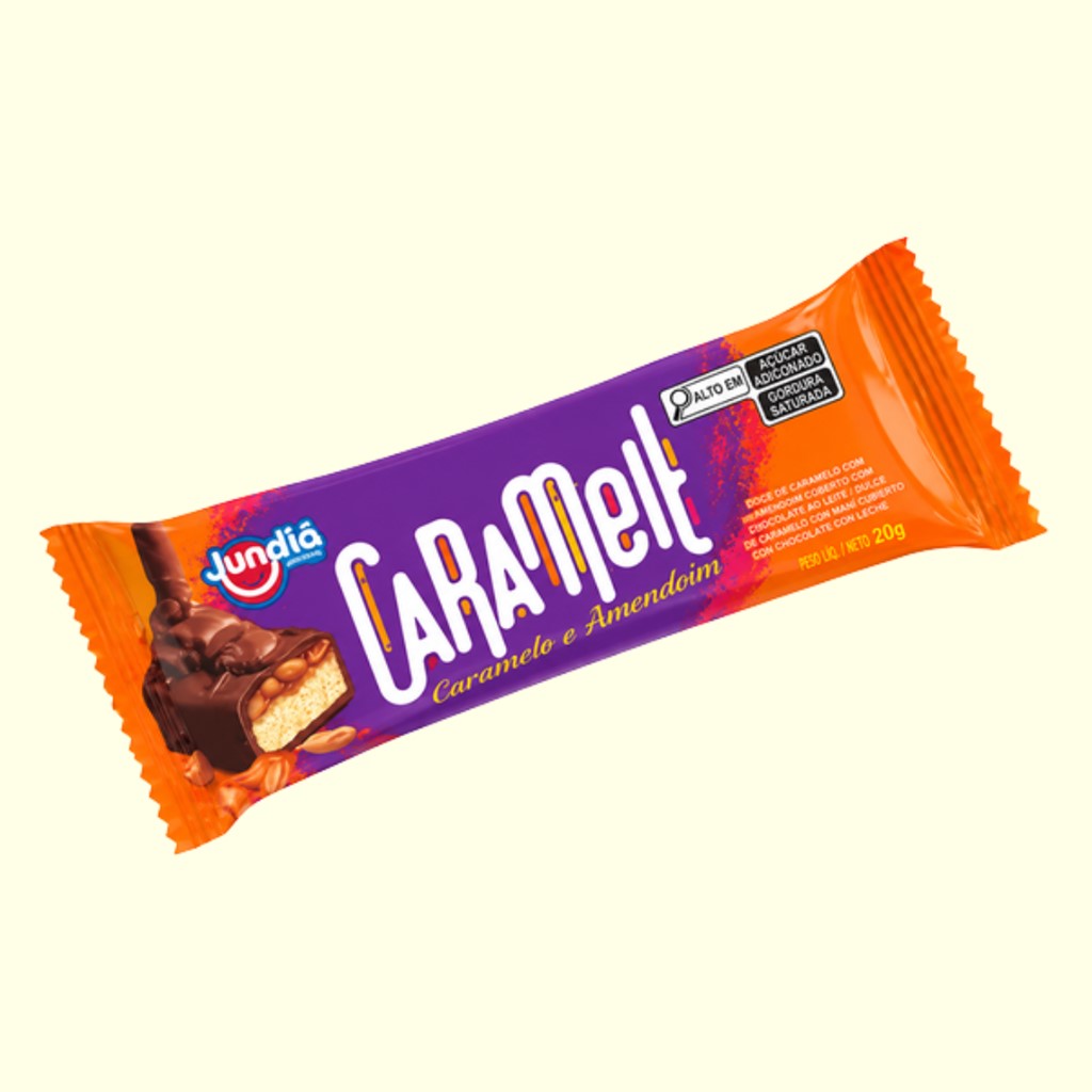 BARRINHA CARAMELT 60G
