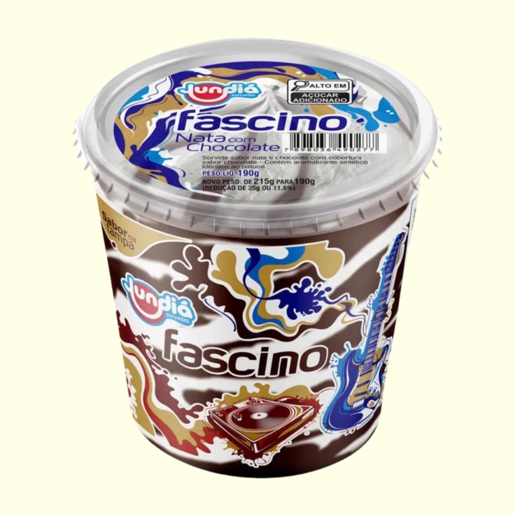 COPO FASCINO NATA/CHOCOLATE 190g