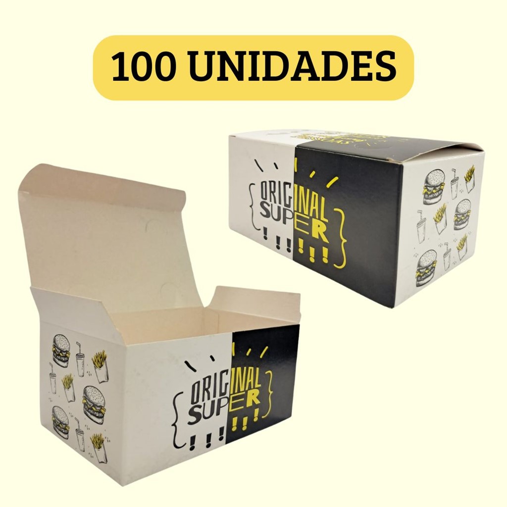 KIT BATATA FECHADA 100 UNIDADES