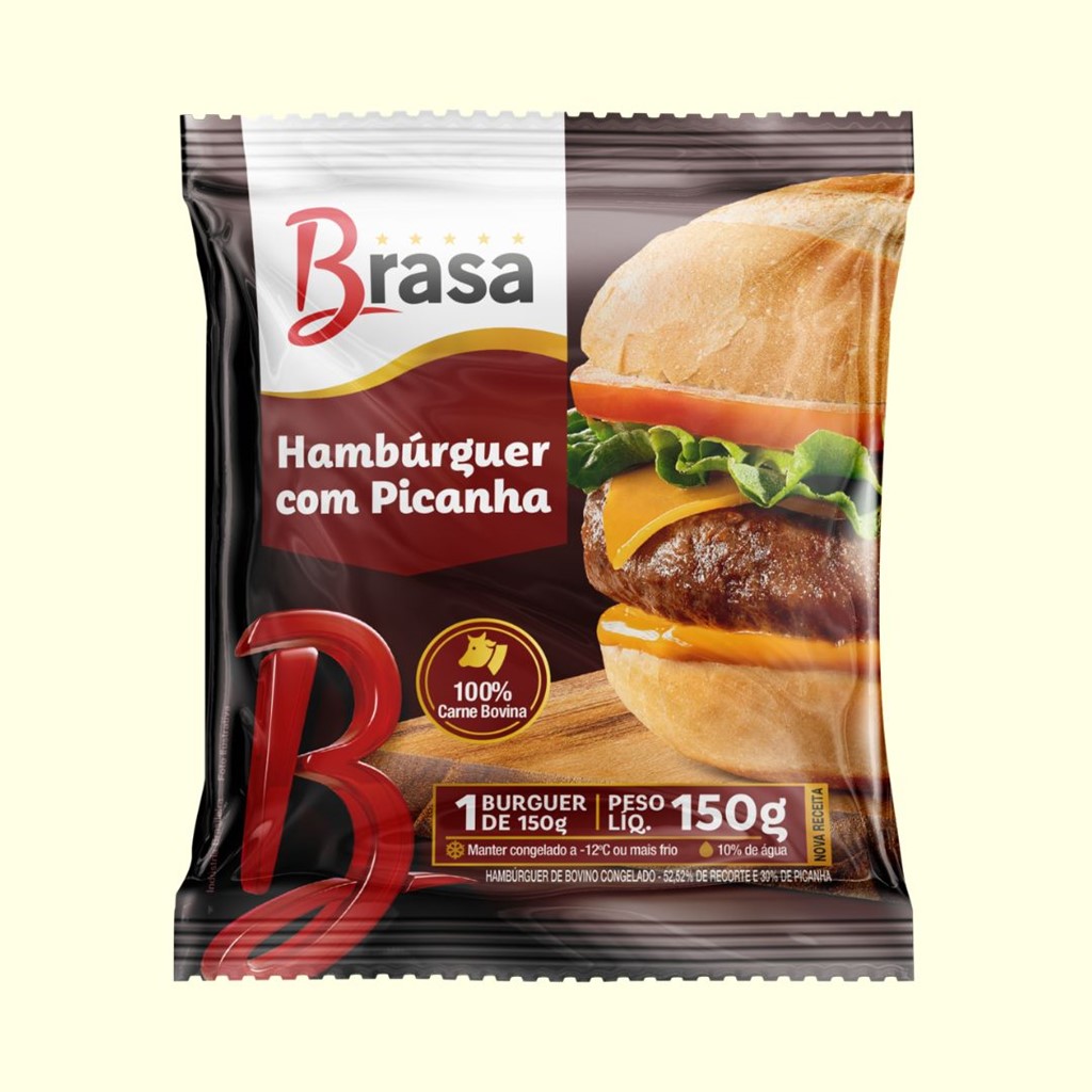 HAMBURGUER PICANHA 150G UN BRASA