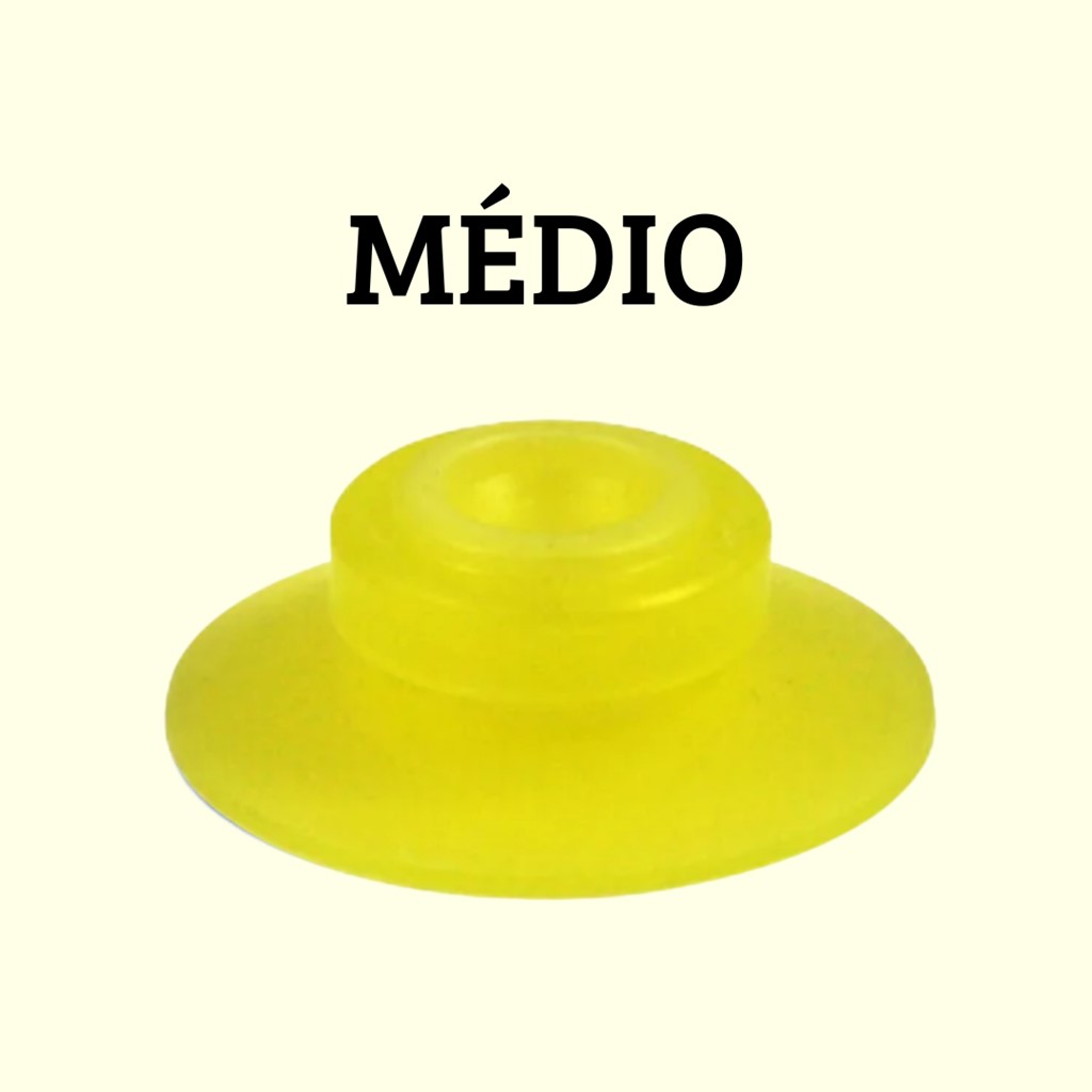 VALVULA AMARELA MEDIA BISNAGA INVERTIDA FIFO