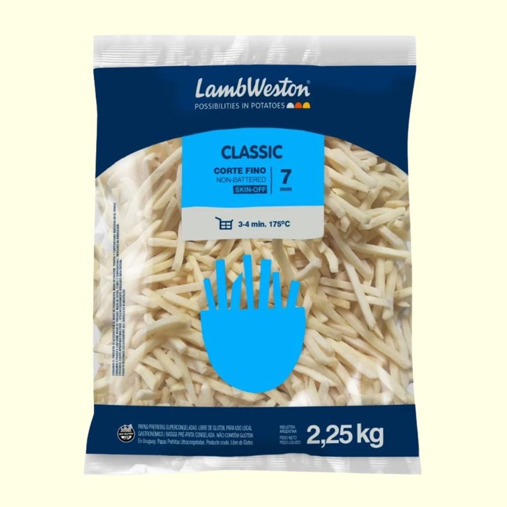 BATATA CORTE FINO 2,25KG LAMBWESTON