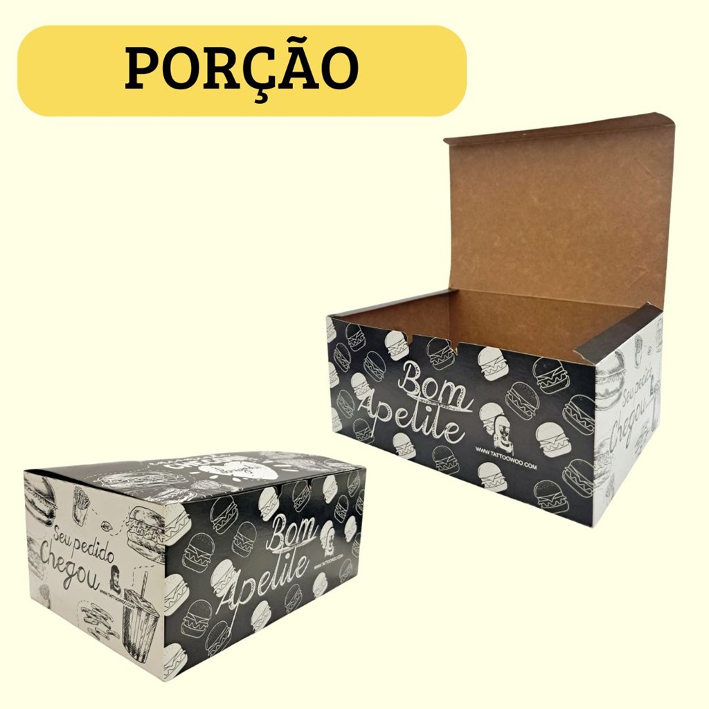 CAIXA PARA PORCAO COM 25 UNDS