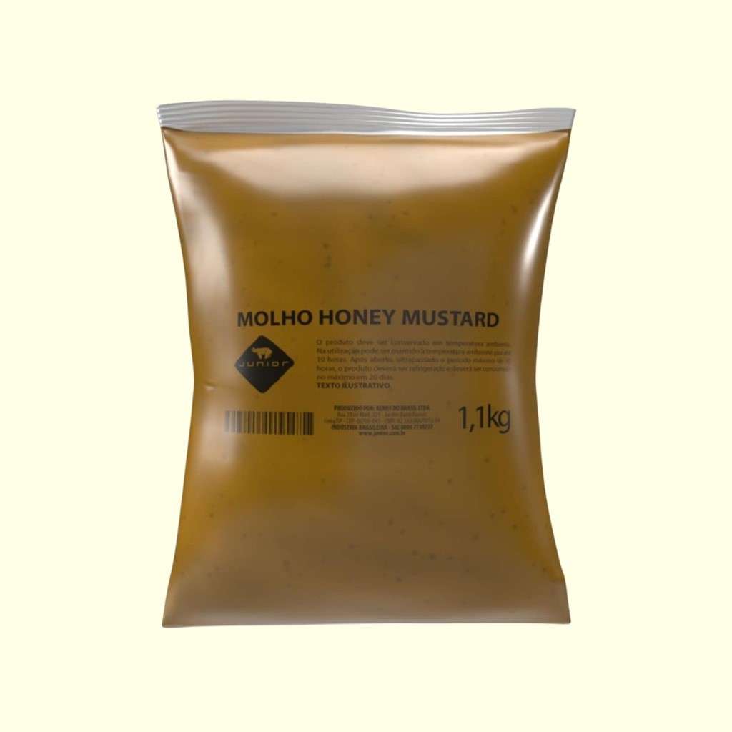 MOLHO MOSTARDA E MEL 1.1KG JUNIOR