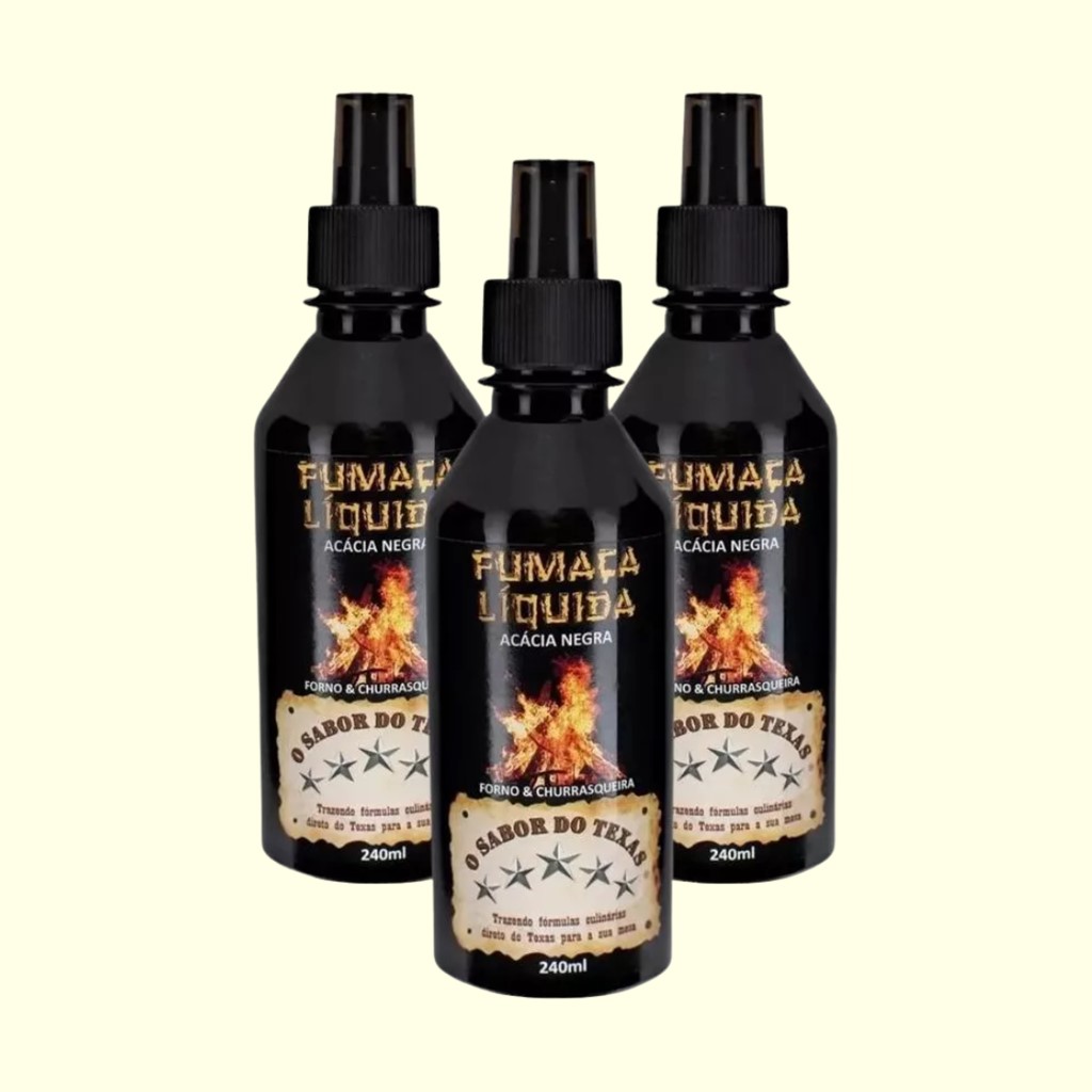 FUMACA LIQUIDA 240ML SABOR TEXAS