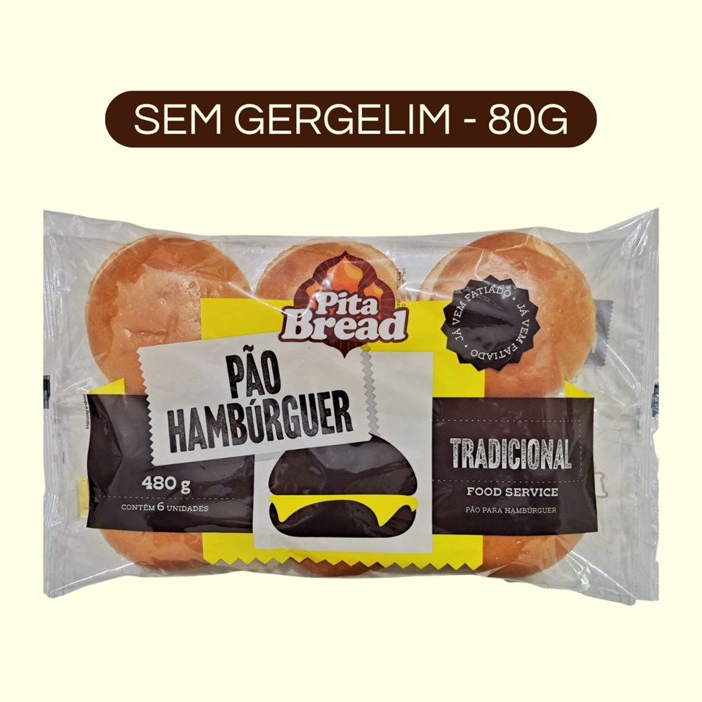 PAO TRADICIONAL SG 80G PITA BREAD