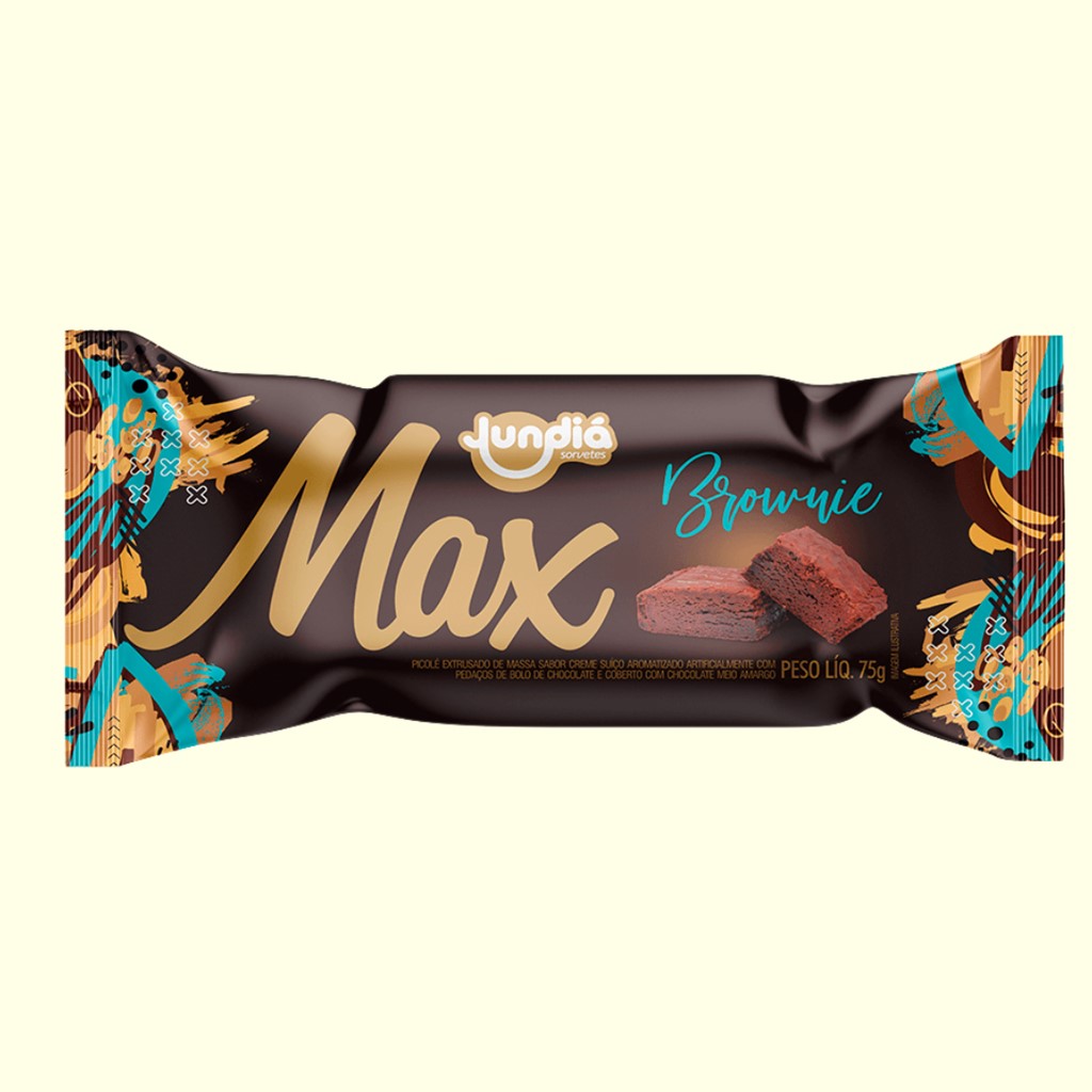 PICOLE MAX BROWNIE 75g