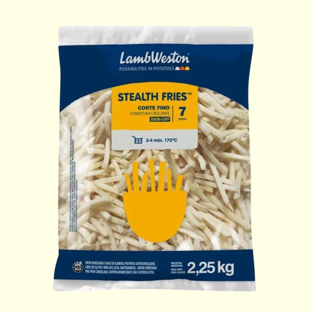 BATATA CROCANTE CORTE FINO 2,25KG LAMBWESTON