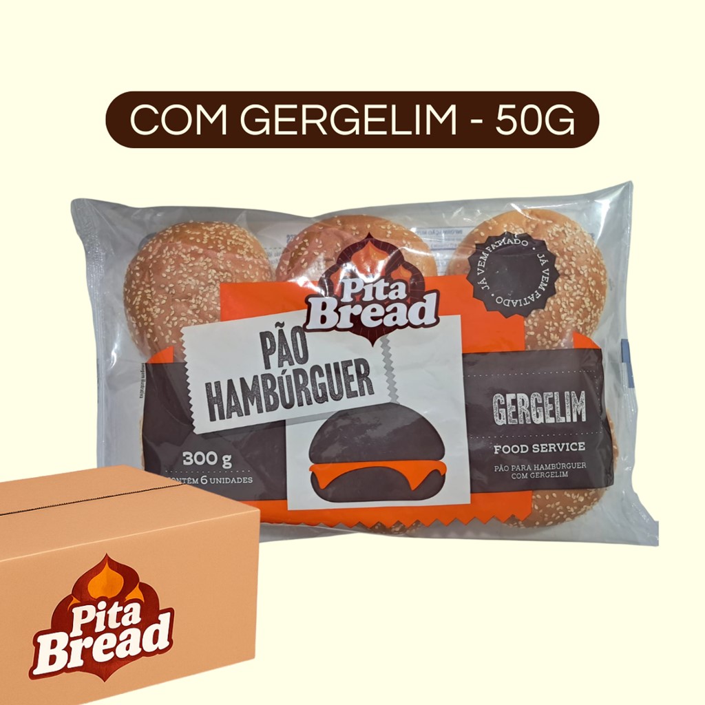 PAO TRADICIONAL CG 50G CX FECHADA PITA BREAD