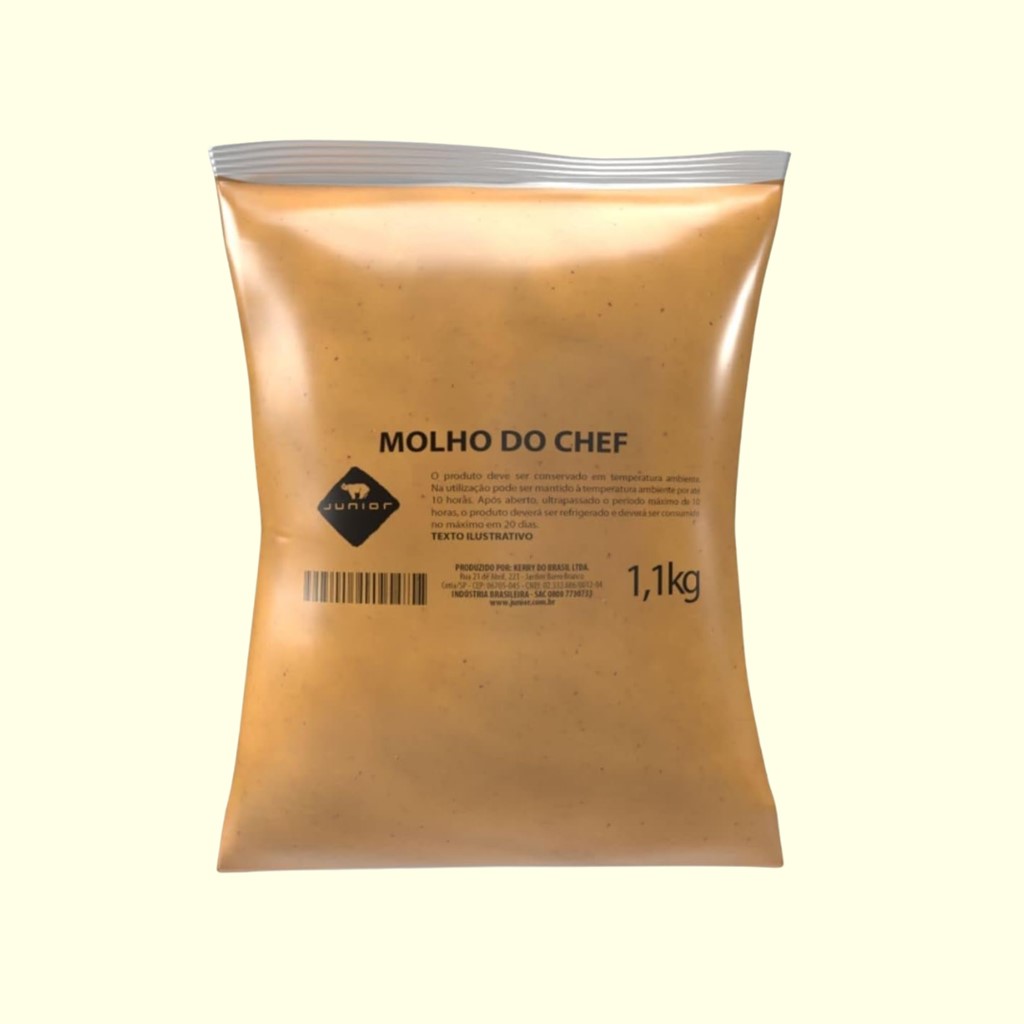 MOLHO DO CHEF 1.1KG JUNIOR