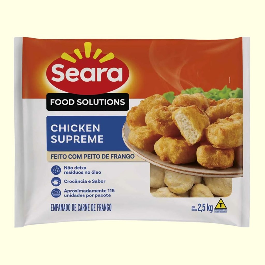 NUGGETS DE FRANGO SUPREME SEARA 2.5KG