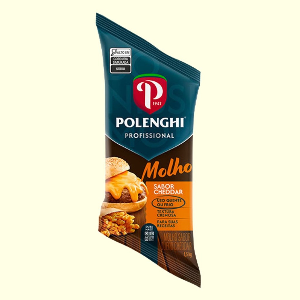 MOLHO CHEDDAR 1.5KG POLENGHI