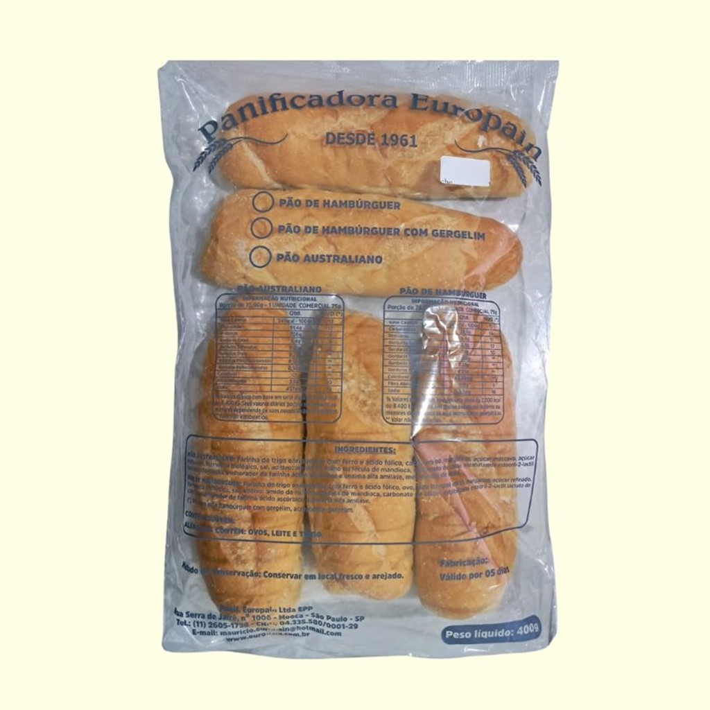 PAO BAGUETE 5uni EUROPAIN